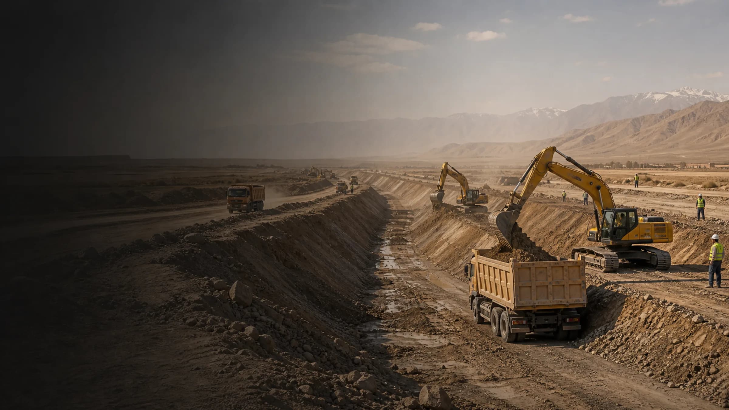 Legacy project image representing canal excavation and large-scale earthworks.