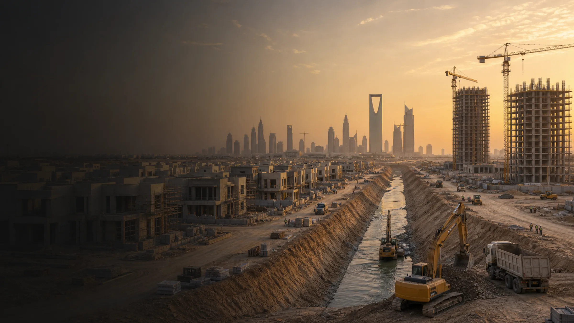 Construction project reference image for Al Khayer Al Arab.